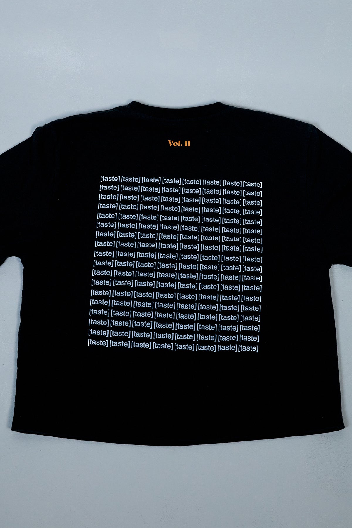 [taste] Cropped Tee - Black